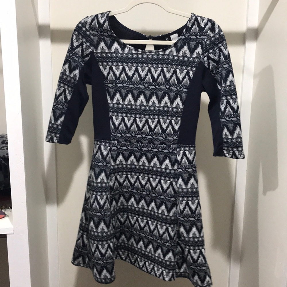 Blue and white dress from H&M